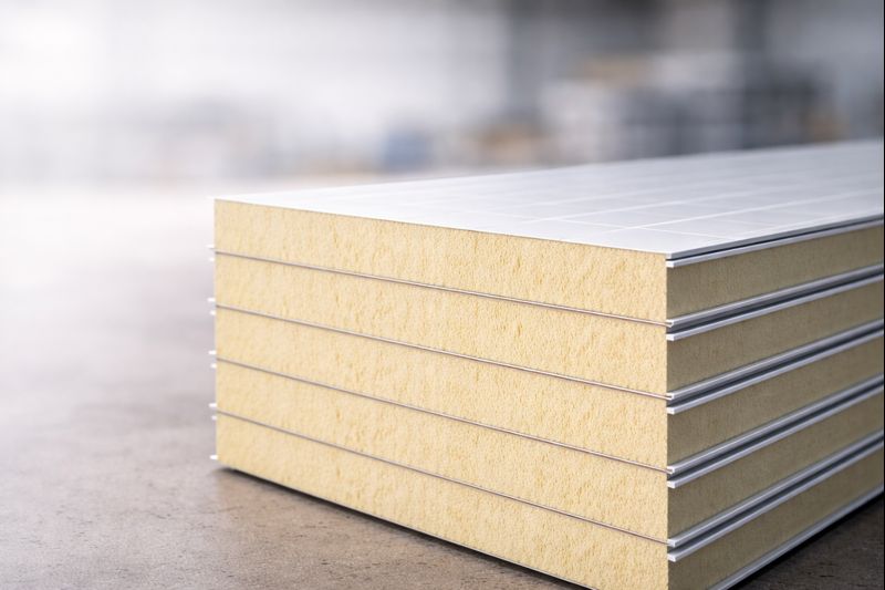 Сэндвич панели PIR без замков